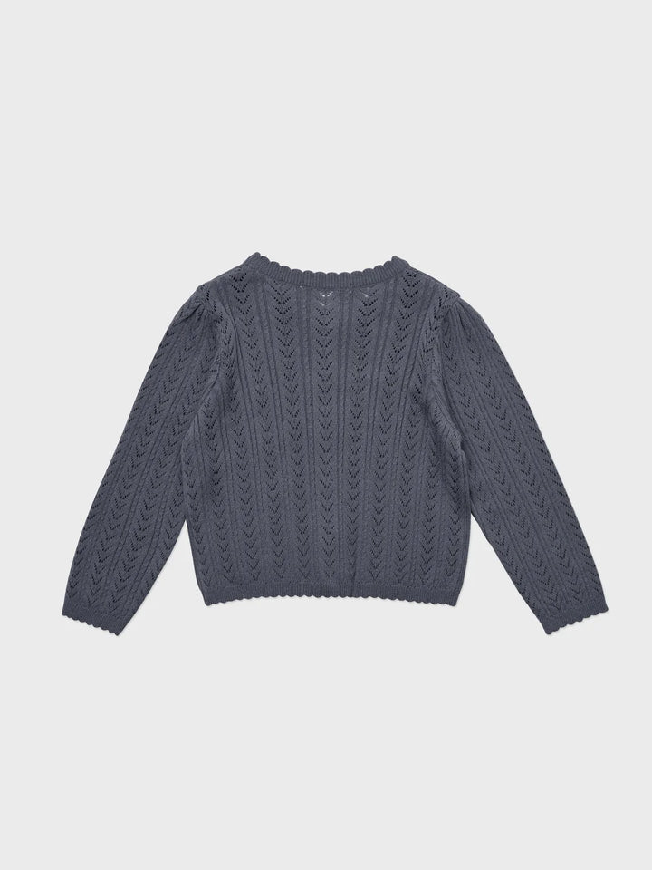 Kelsea Knit Cardigan Deep Blue