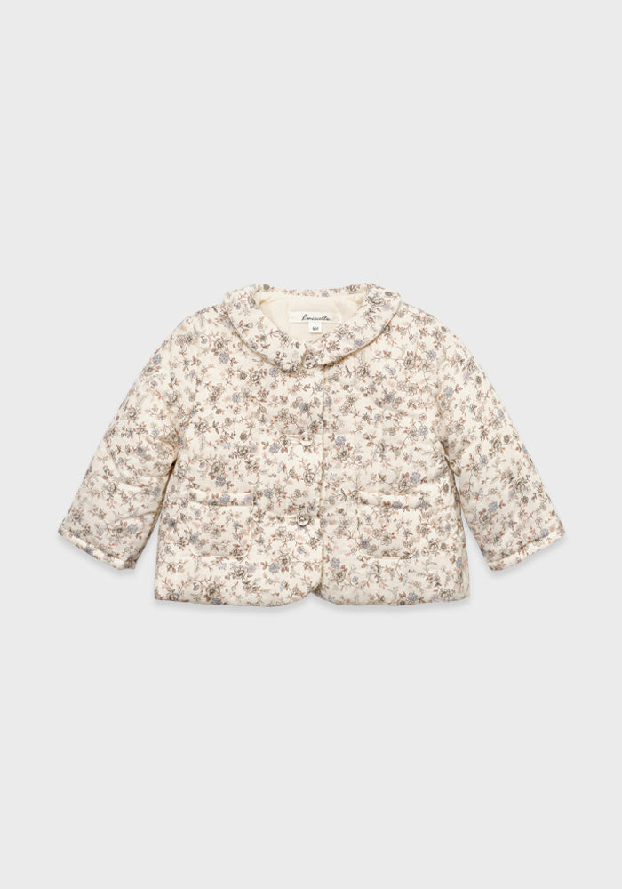 Baby Thessaria quilting Jacket - Vintage Pink