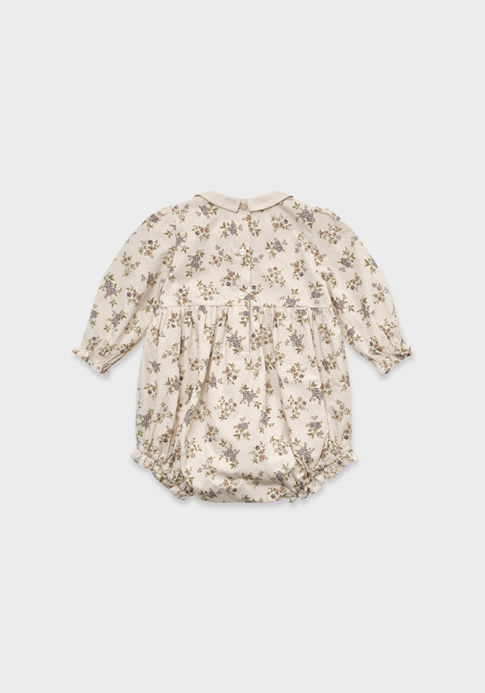 Baby Melisande Romper - Vintage Khaki
