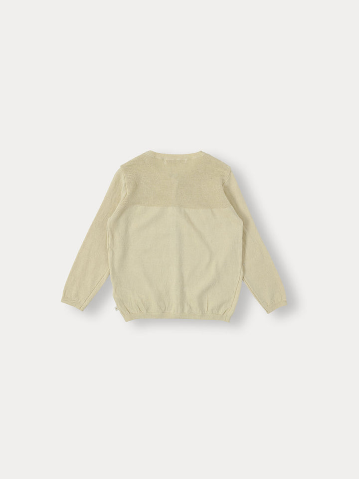 BNU26SCR08 LISSOM KNIT CARDIGAN - DUSTY YELLOW