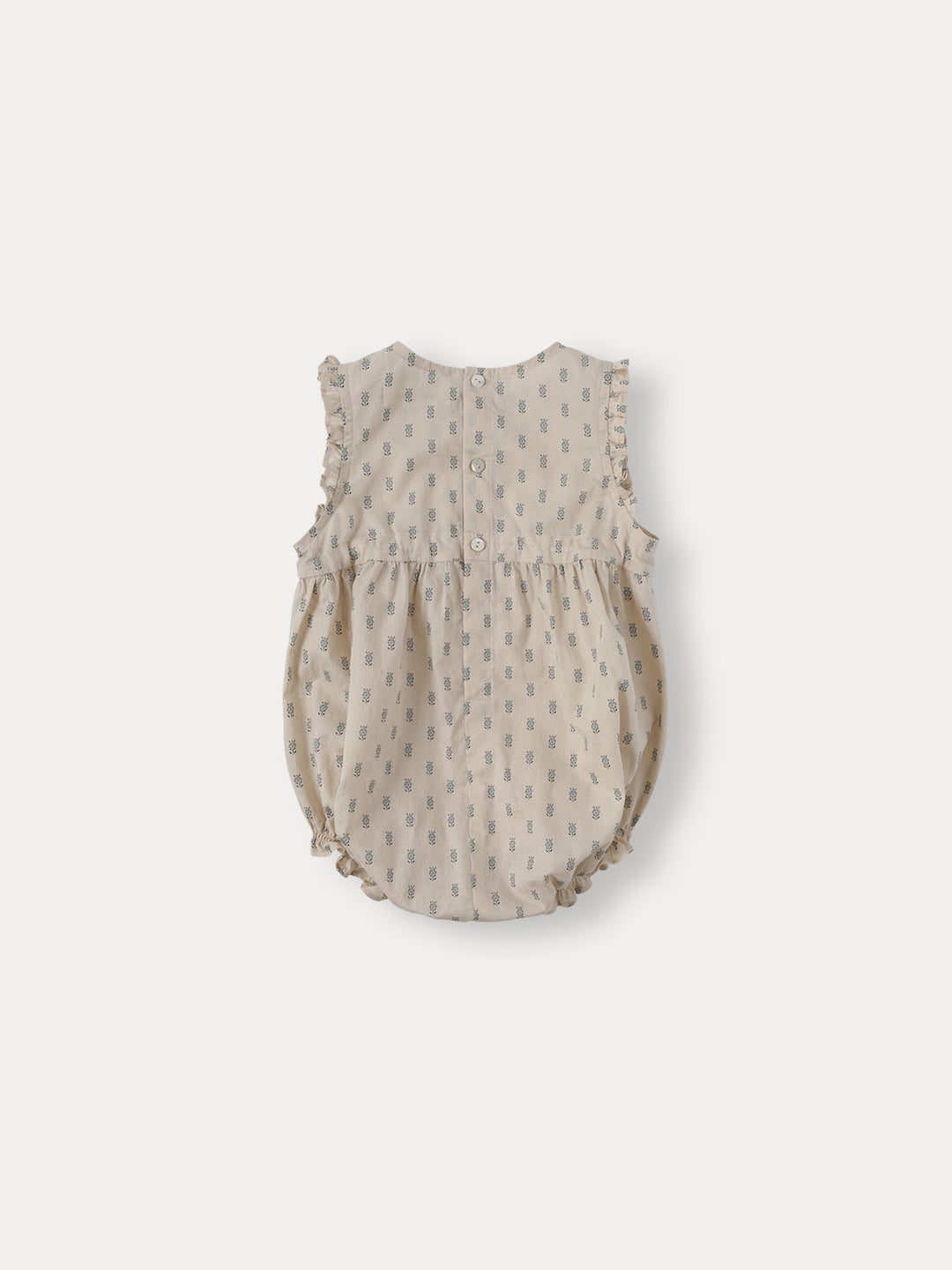 BNC26MRP00 MANON FRILL ROMPER - BLUE