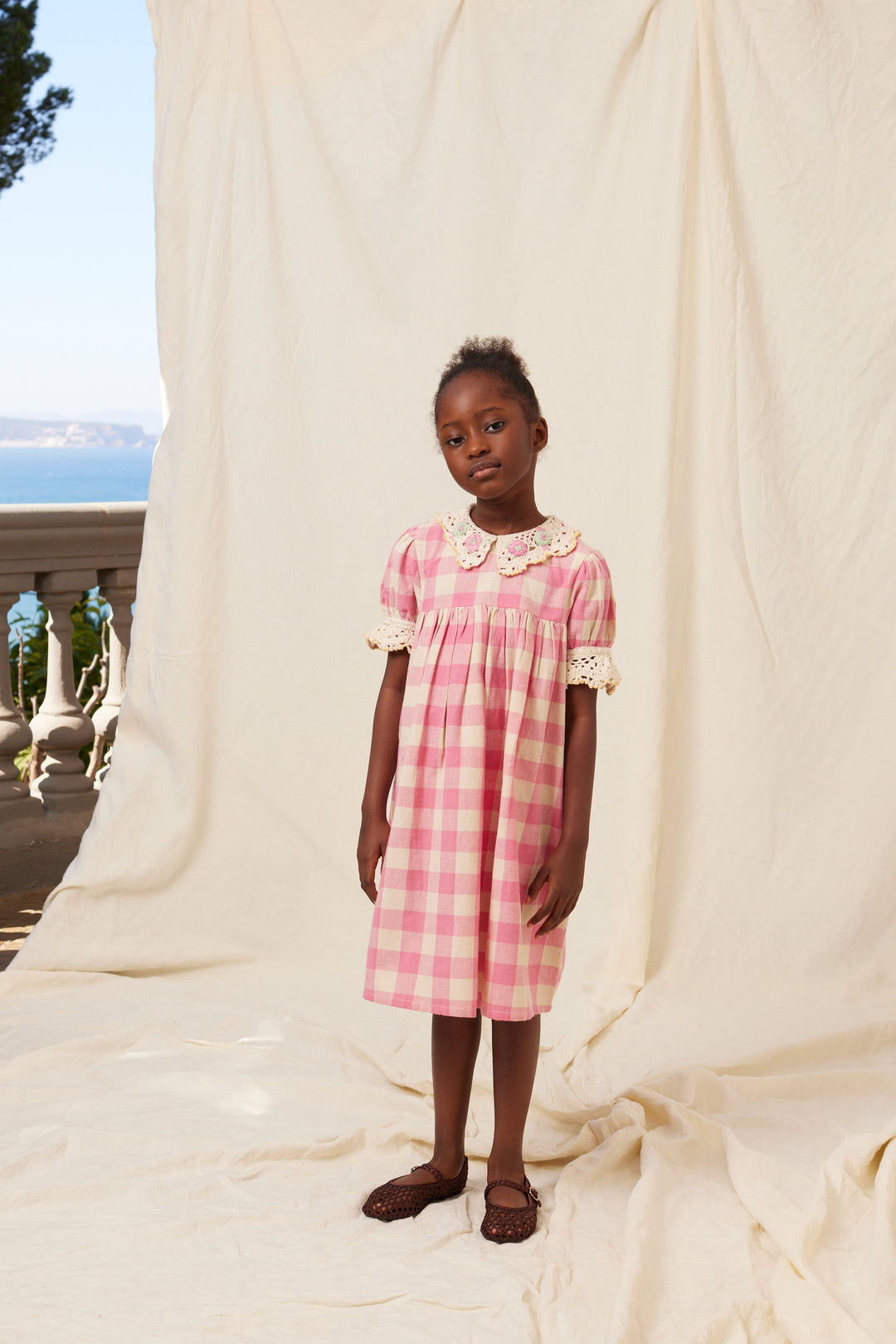 Anais Dress - Bombom Check