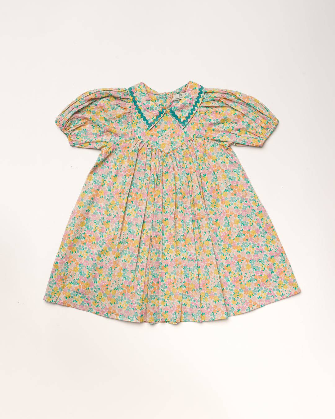 BETH DRESS-EMMA FLORAL MINT
