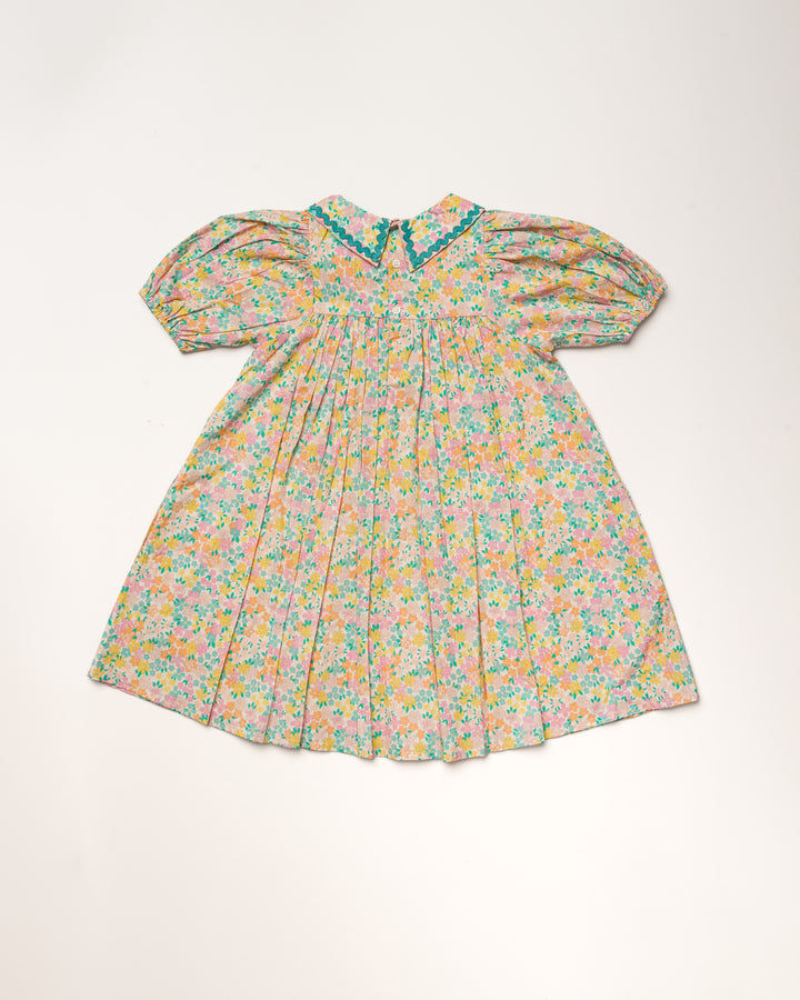 BETH DRESS-EMMA FLORAL MINT
