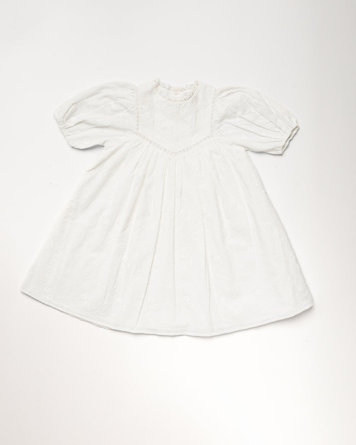BETH DRESS-IVORY