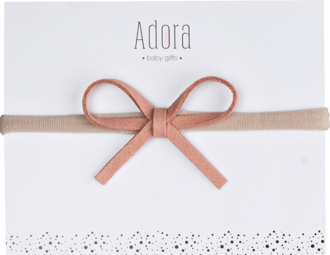 ADORA CLASSIC MINI HEADBAND-Blush