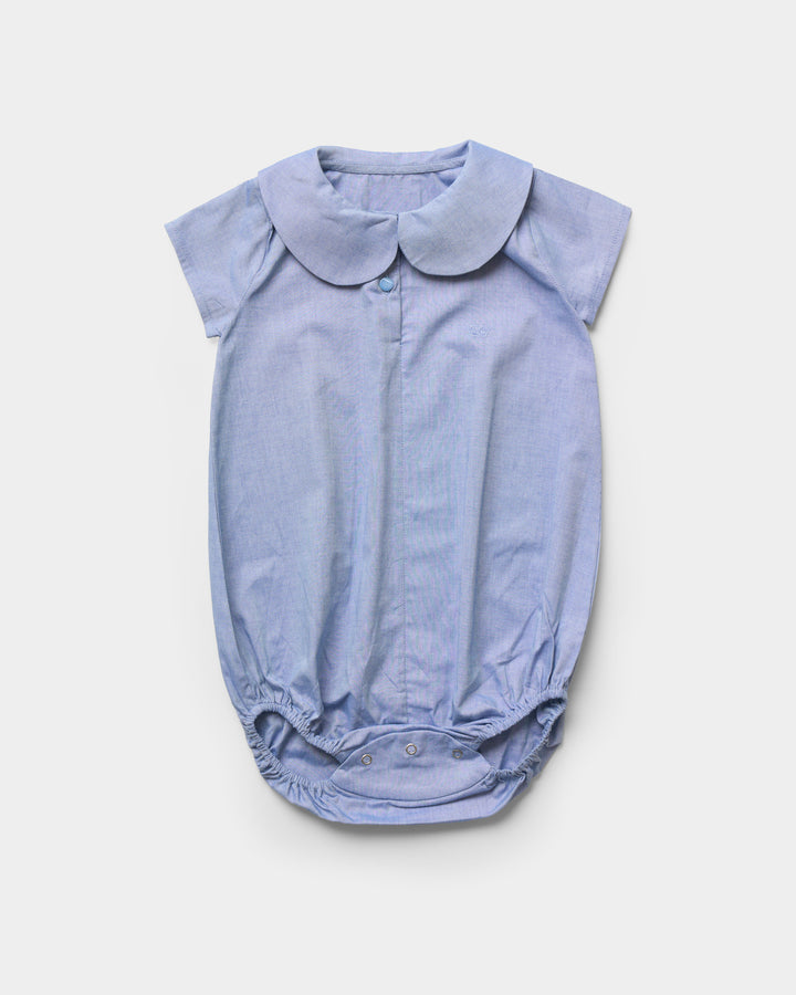 BOBBY ROMPER-CHAMBRAY