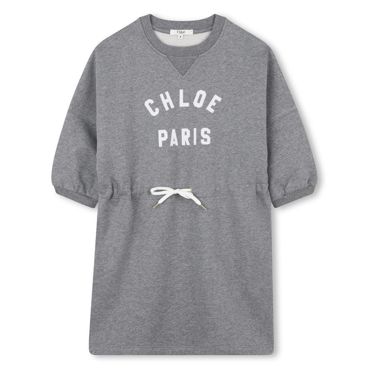 C20617-LONG SLEEVED DRESS-HEATHER GREY