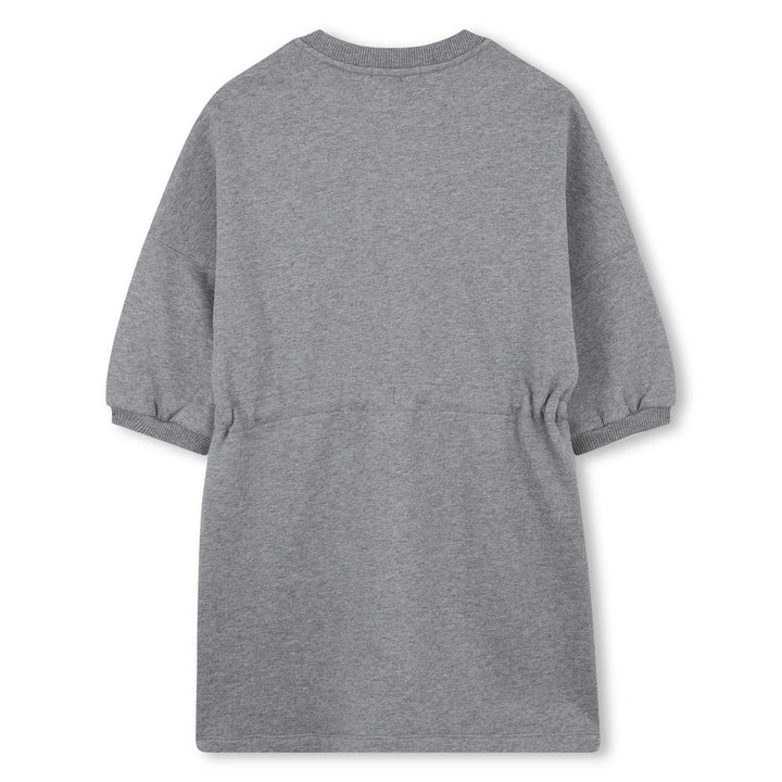C20617-LONG SLEEVED DRESS-HEATHER GREY