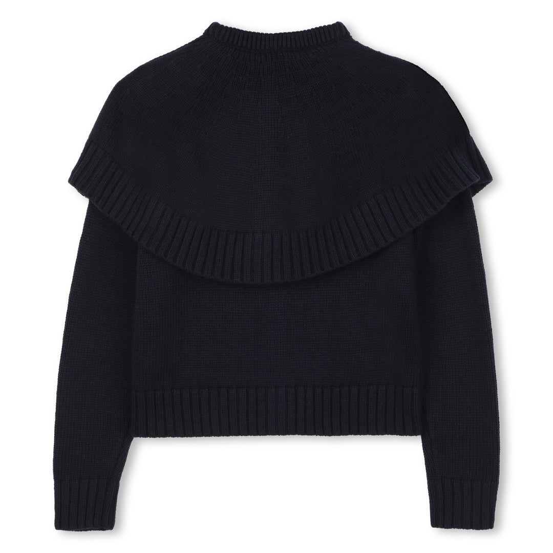 C20639-KNITTED CARDIGAN-NAVY