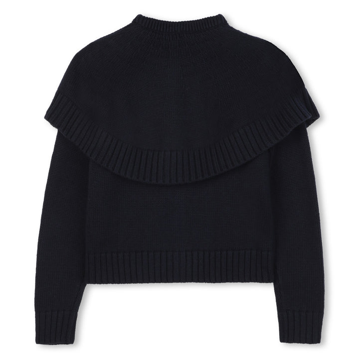 C20639-KNITTED CARDIGAN-NAVY