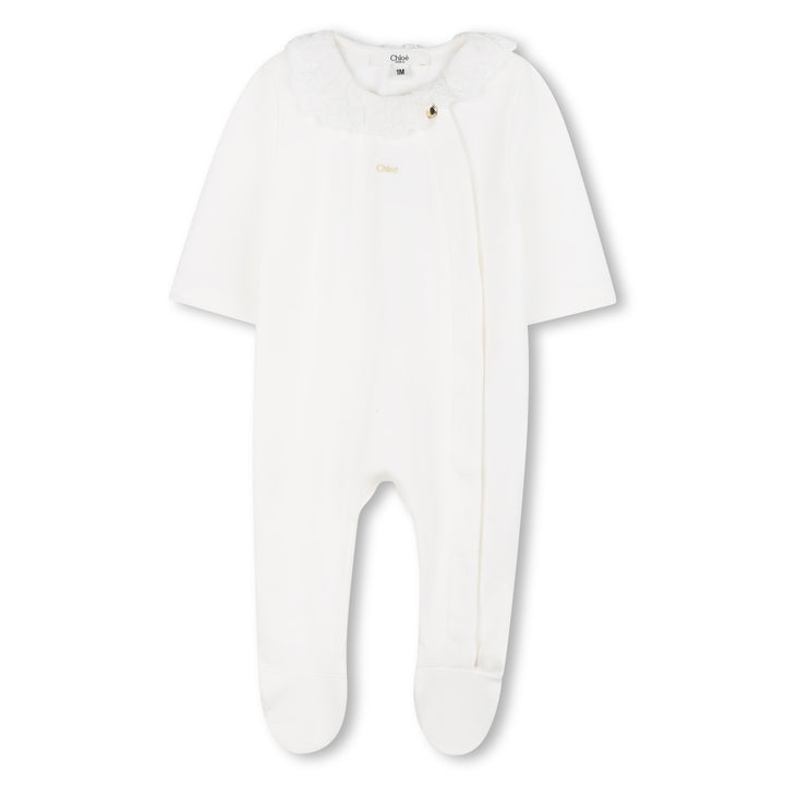 C20773-FOOTIE WITH BIBS-PINK POWDER