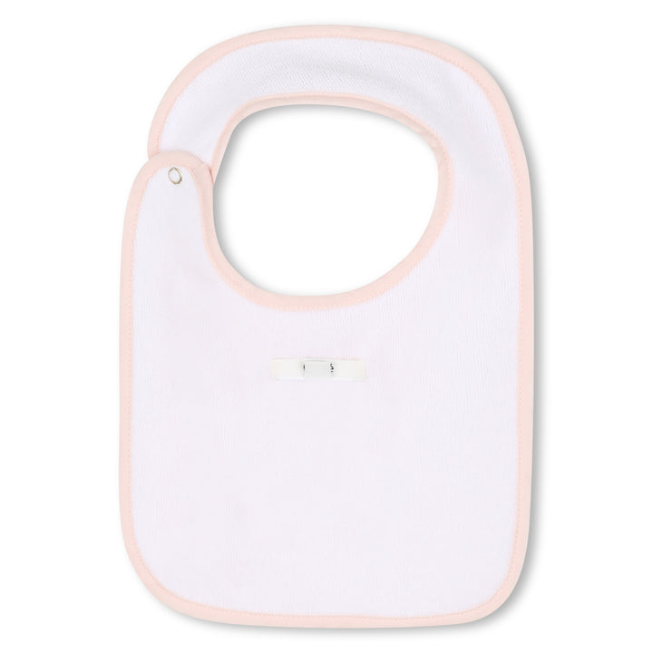 C20773-FOOTIE WITH BIBS-PINK POWDER