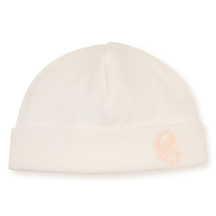 C21367 SALMON FOOTIE BIB HAT