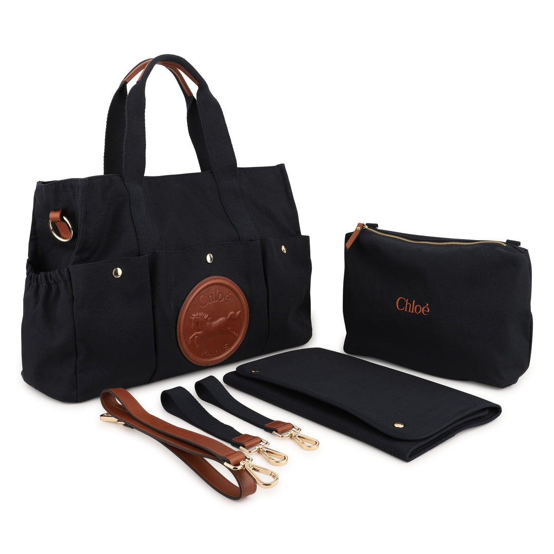 C21387 NAVY CHANGING BAG