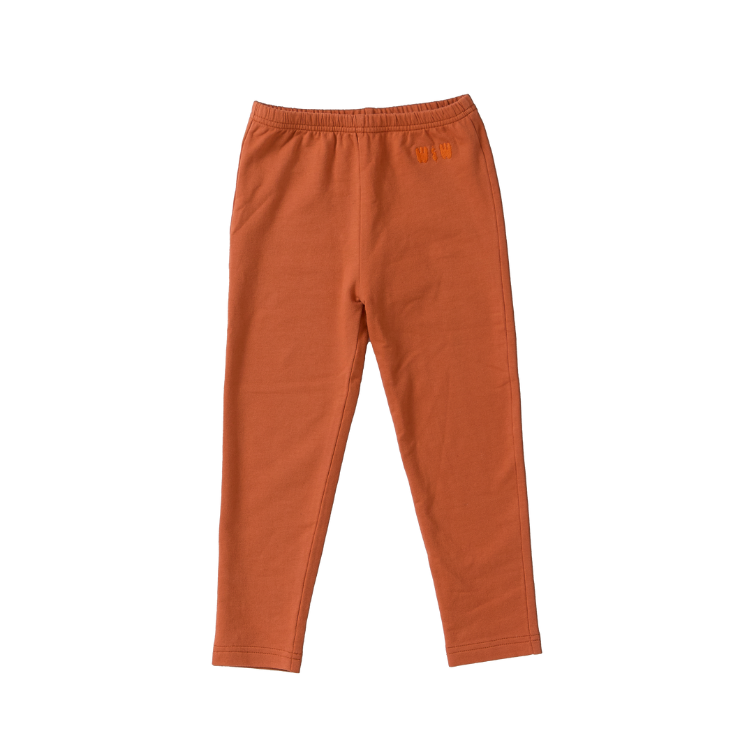 C26207 BABY RIB LEGGINGS - MAPLE