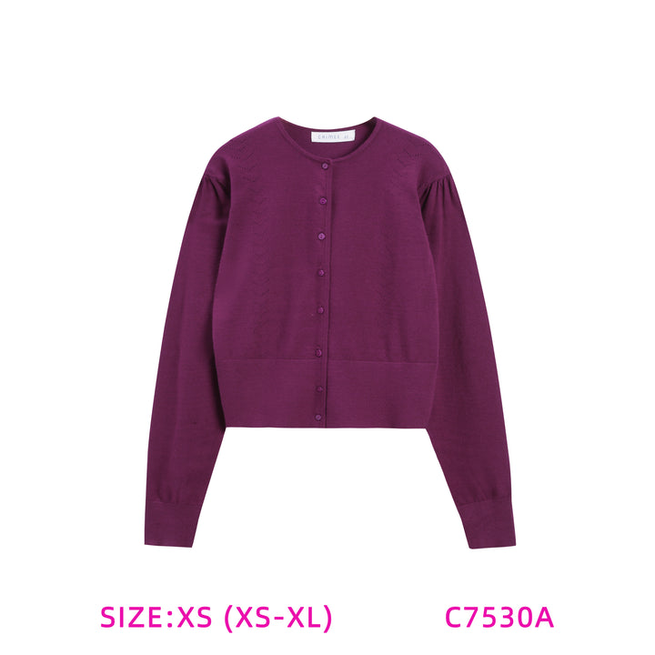 C7530A-BUTTON DOWN CARDIGAN