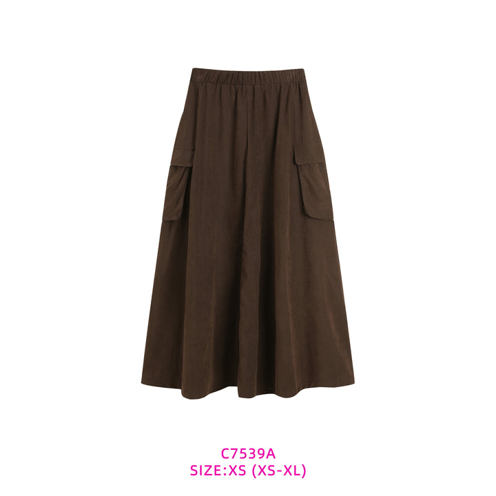 C7539A-POCKET SKIRT