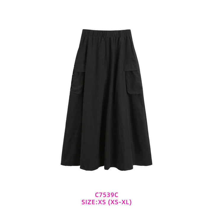 C7539C-POCKET SKIRT