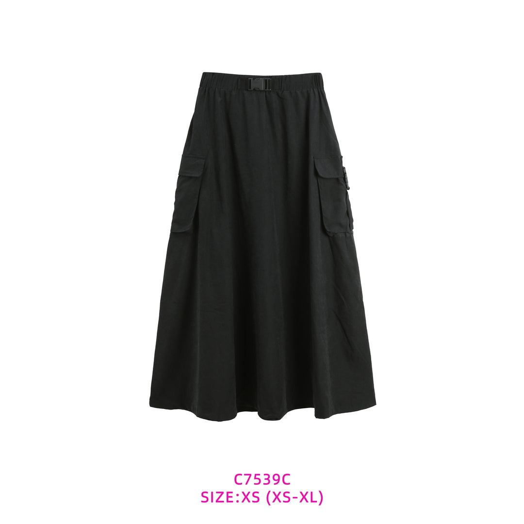 C7539C-POCKET SKIRT
