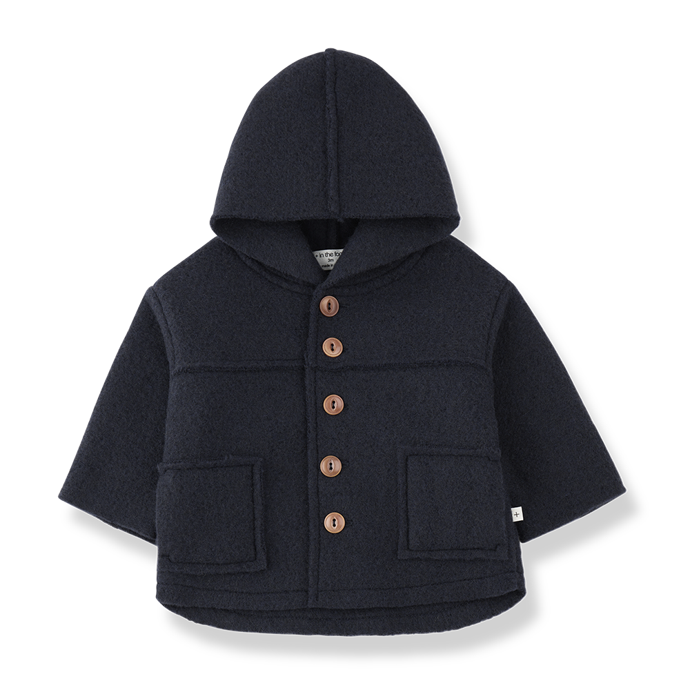 CALABRIA HOODED JACKET - BLUE