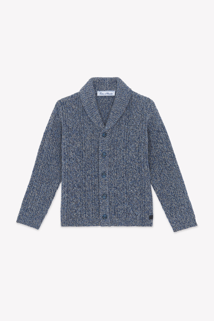 GILET3BIS - INDIGO
