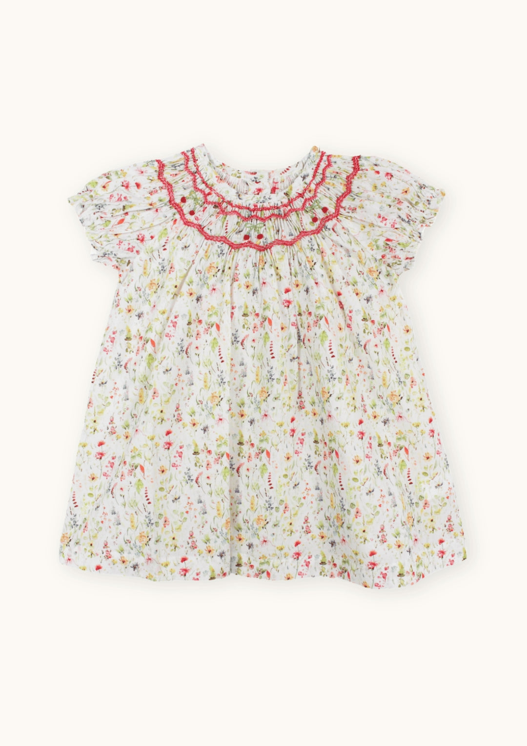 BABY DRESS CHERRY-Meadow Flowers