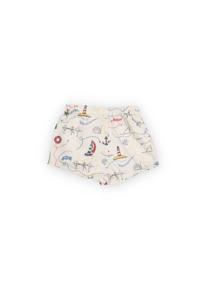 Clove Baby Bermuda -Clove Print