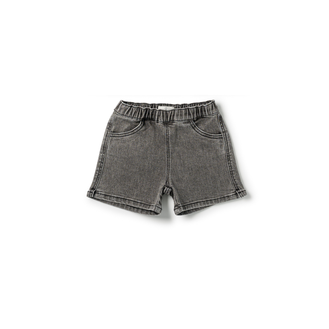 SS1111A - Boy Shorts Black wash