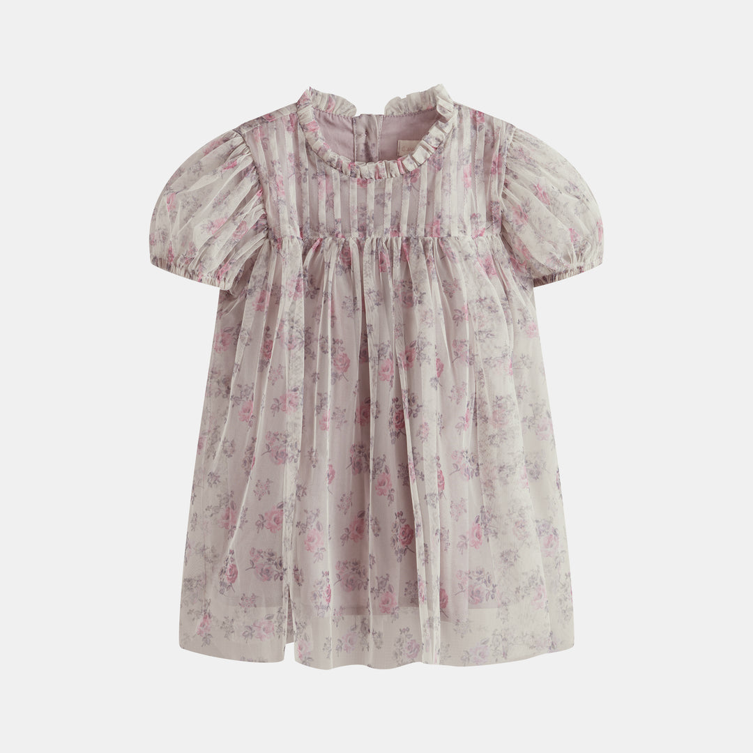 Kate Dress Baby Pink Roses