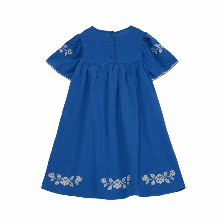 LEONIDAS DRESS-Blue