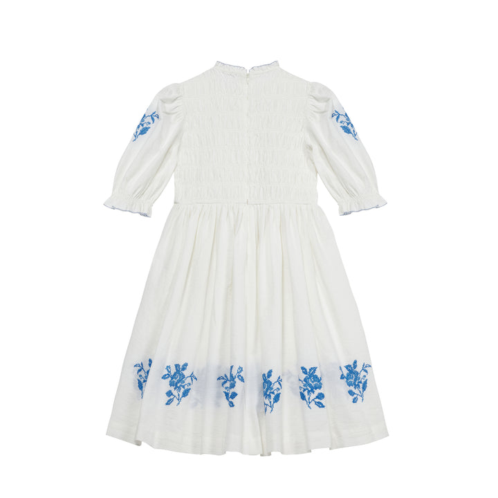 EMMANUELLE DRESS-White