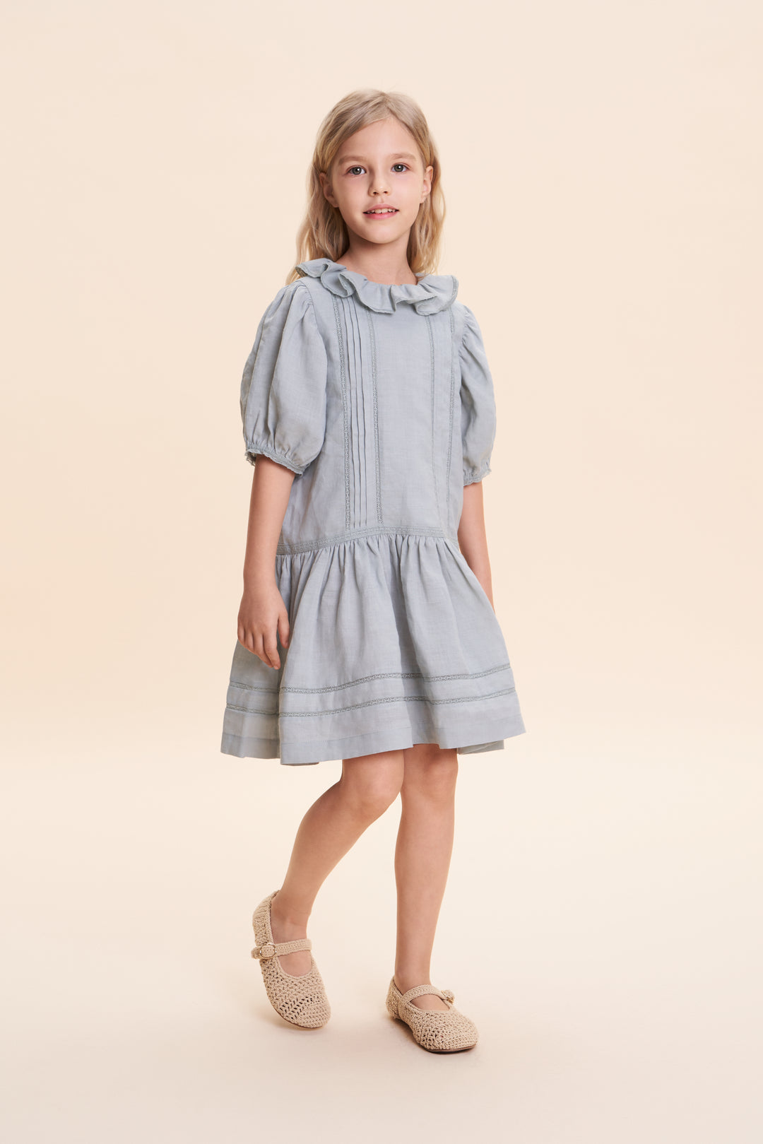 JOANNA DRESS-Celadon