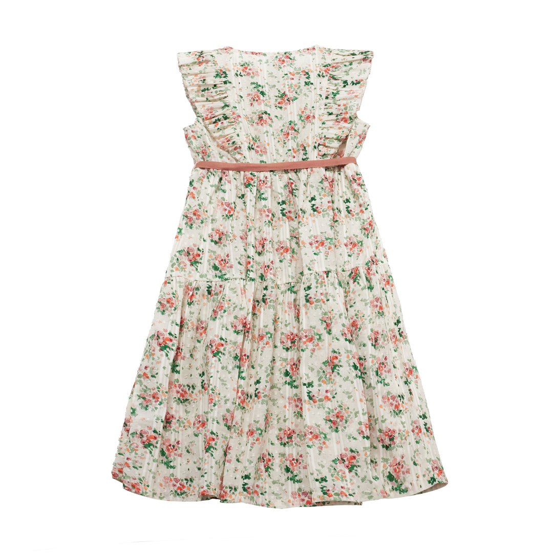 BELLA DRESS-Pink Flower