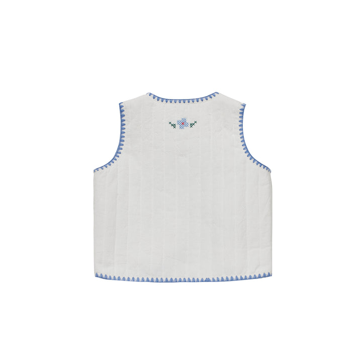 VICTORIA GILET-White