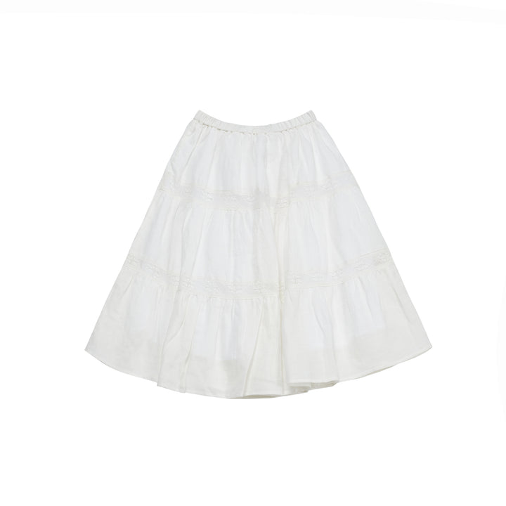 MARY JANE SKIRT-White