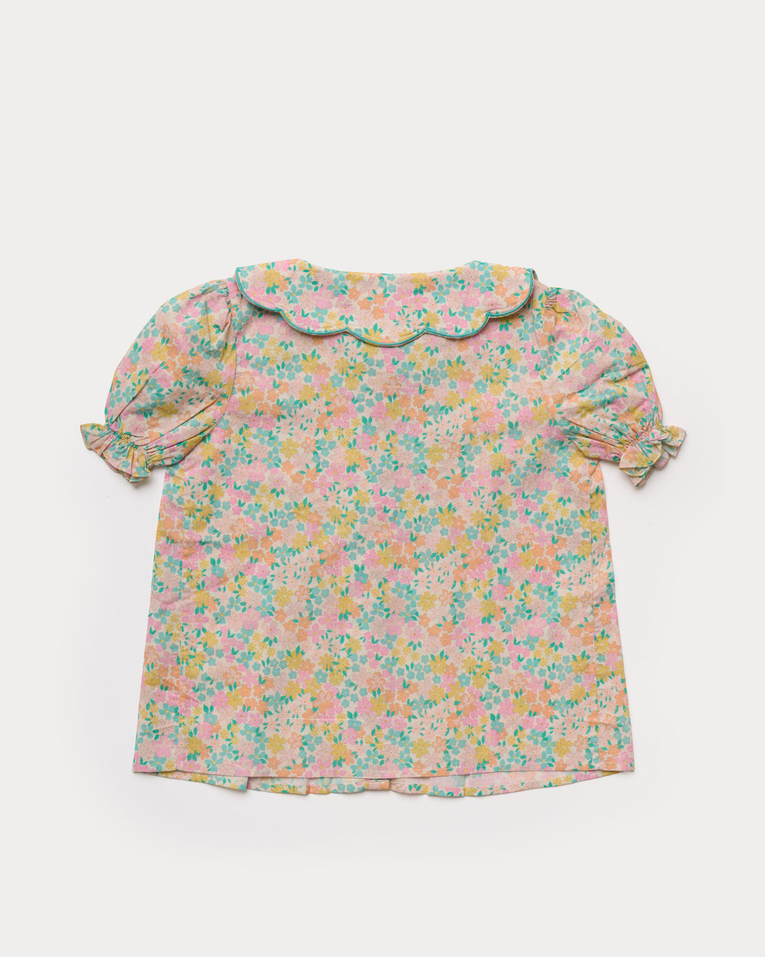 CAMELIA BLOUSE-EMMA FLORAL MINT