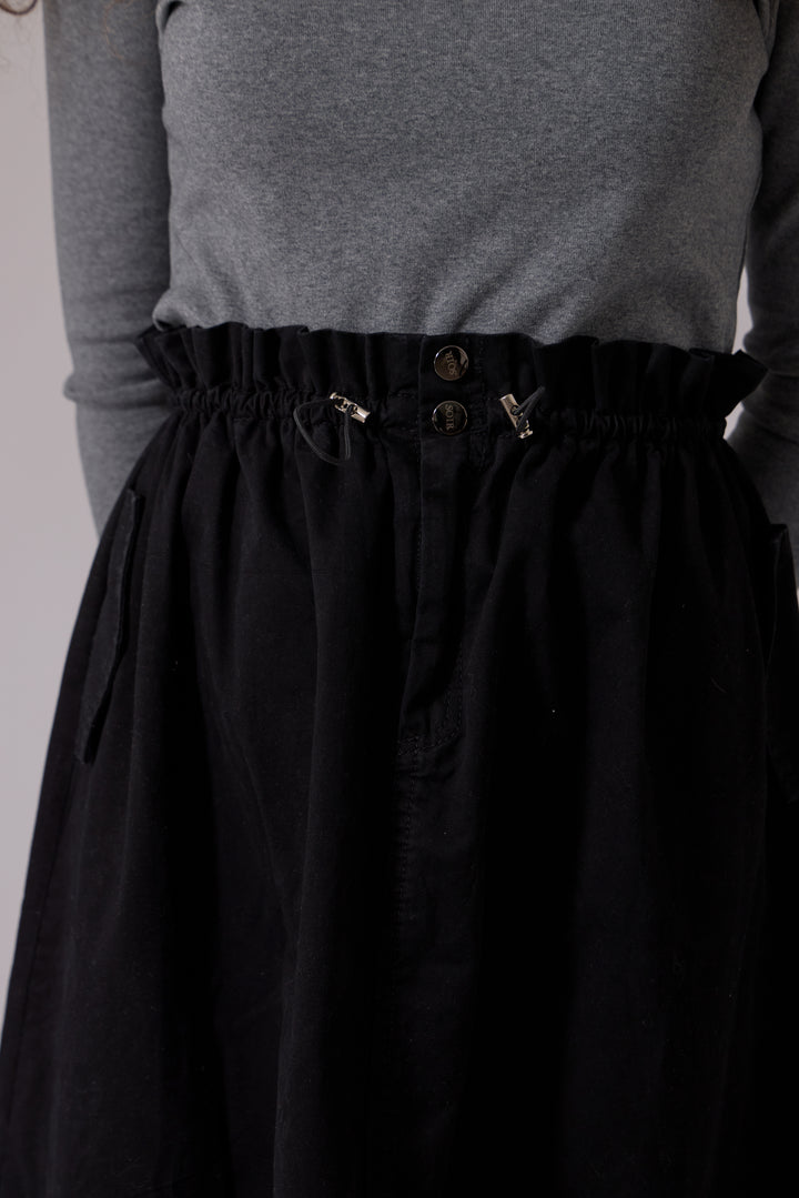 L418 Rowan Midi Skirt Black
