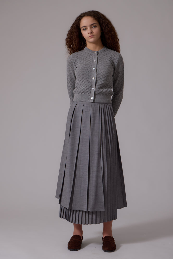 COMING SOON K400 Liliane Cardigan Grey