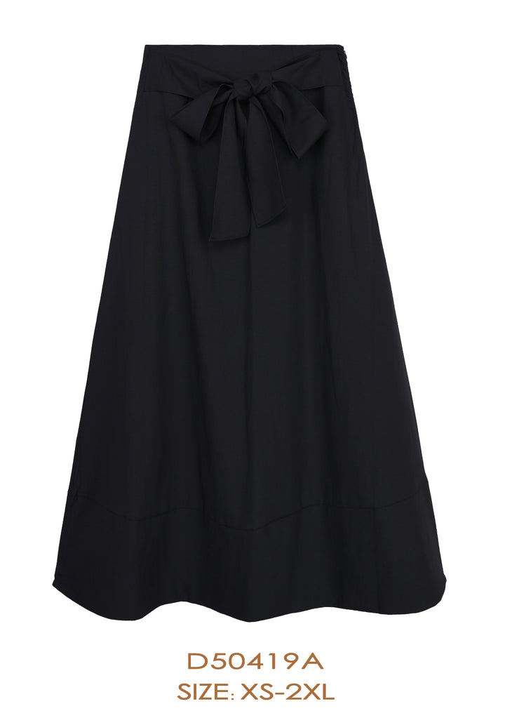 D50419A SKIRT-BLACK
