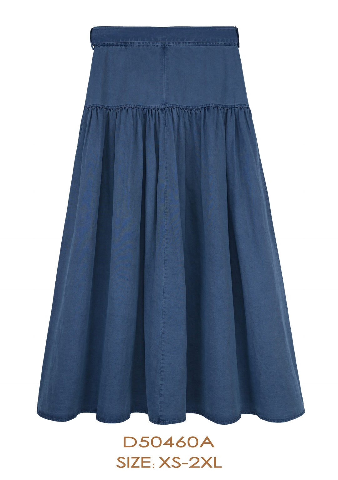 D50460A SKIRT-LIGHT BLUE