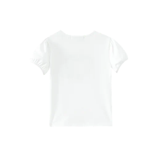 LITTLE GIRL CHERRY JAM T-SHIRT-WHITE