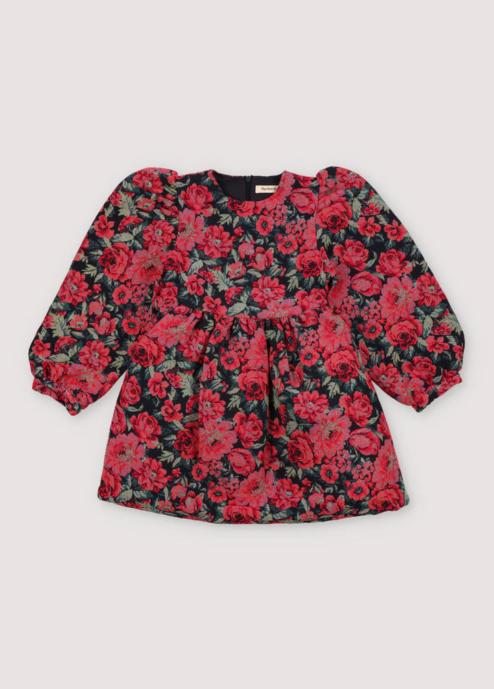 Damascena Dress-Roses Tapestry