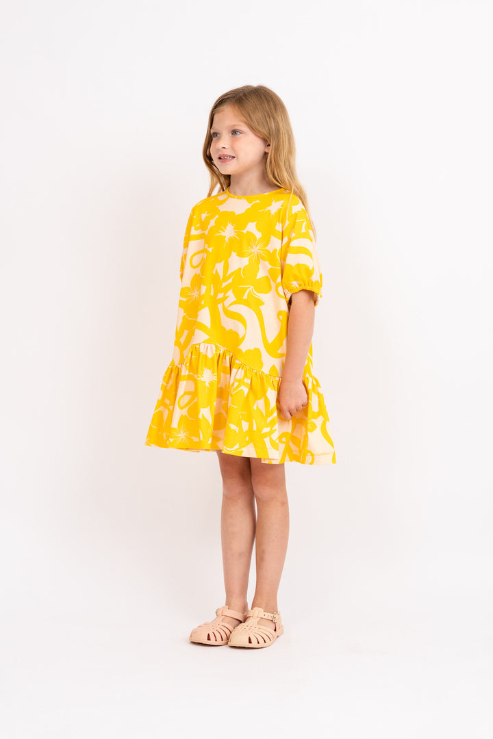 JDR31V-CHLOE DRESS-MANGO MIX