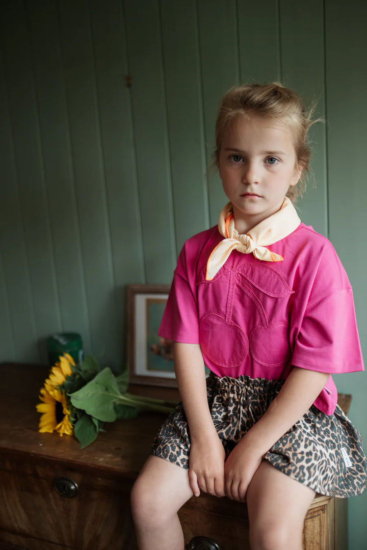 Cherry T-Shirt - Rose Violet