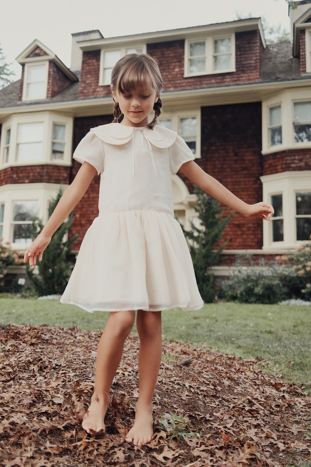 E310 Vivian Dress-Ivory