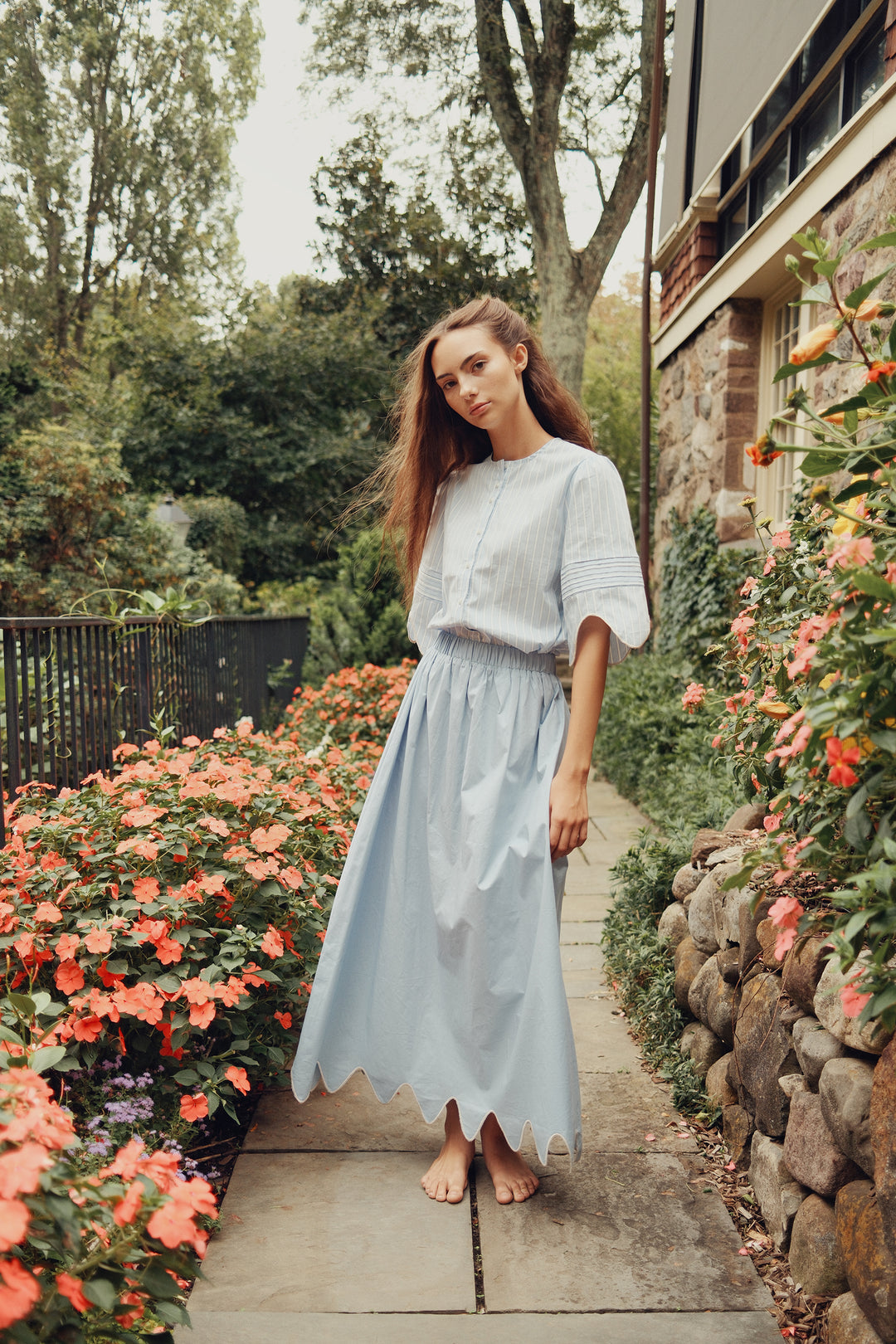 L314-Tara Skirt-Blue