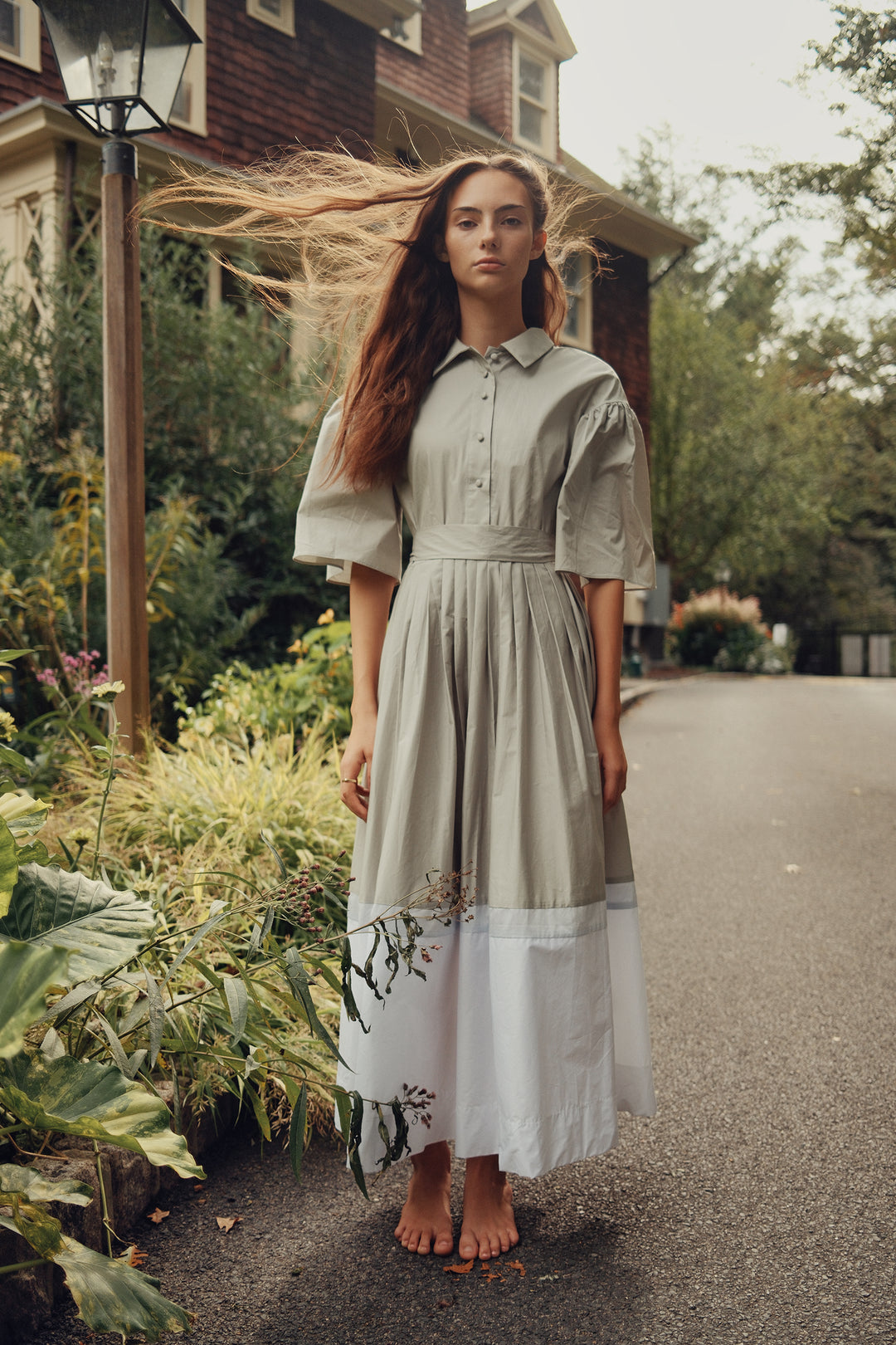 L308-Anna Dress-Sage