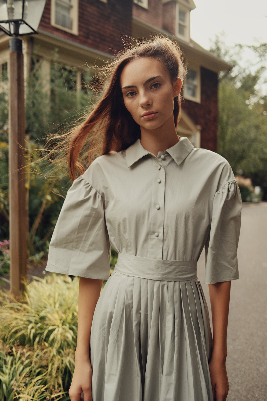 L308-Anna Dress-Sage