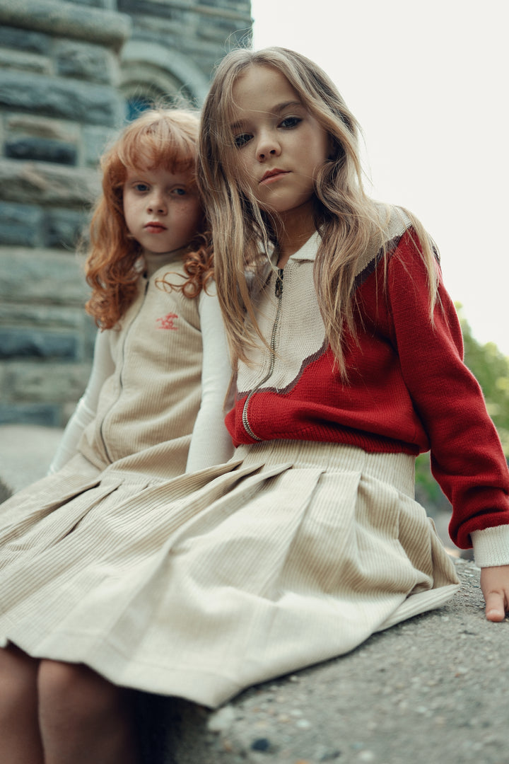 E425 Delilah Skirt - Oatmilk